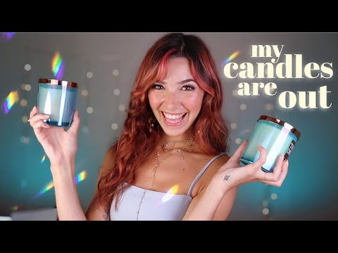 ASMR My CANDLES are RELEASED!!!!!!!! (Right! Now!)