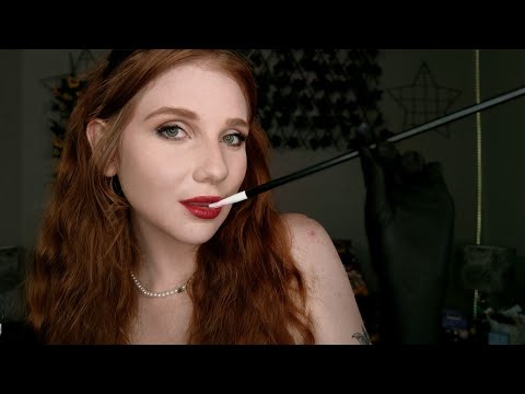 ASMR | It's 1951, your toxic-ish bestie gets you ready to go to the drive-in. ✨