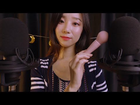 ASMR Sleepy Inaudible Whispering & Soft Brushing