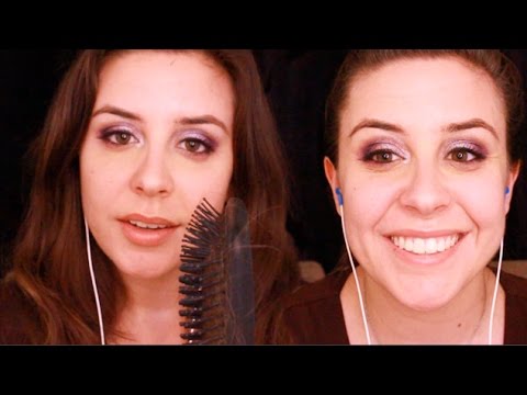 ASMR: French Braids and Bobby Pins
