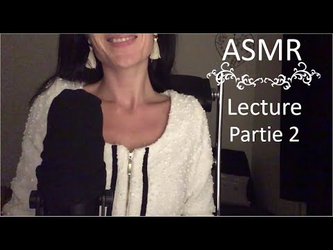 { ASMR FR } Lecture chuchotée partie 2