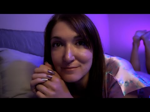 ASMR | Relaxing Bedtime Routine 😴 Personal Attention, Roleplay, Pillow Talk