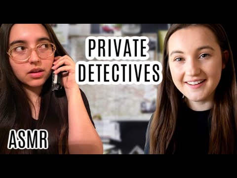 ASMR | Private Investigators Roleplay 🔎 ~ YOU ARE OUR WITNESS! | Ft. Adriana’s ASMR Adventures