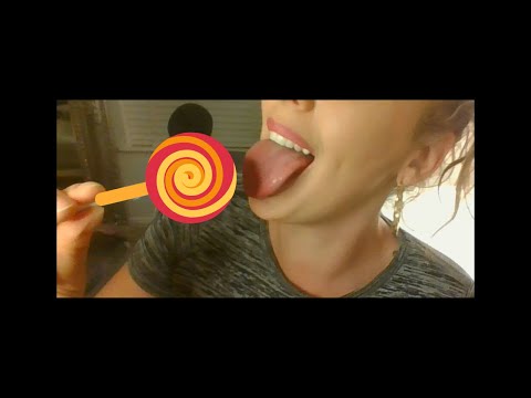 ASMR Lollipop licking 🍭🍭🍭