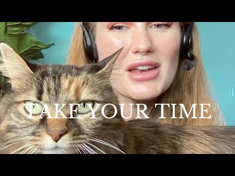 ASMR HYPNOSIS (Whisper/Hand Motion) TAKE YOUR TIME with Professional Hypnotist Kimberly Ann O'Connor