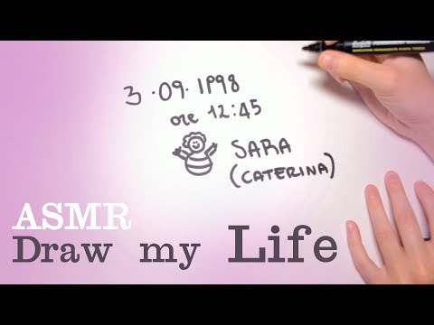 DRAW MY LIFE ❤🖊 Speciale 20K ISCRITTI (ASMR)