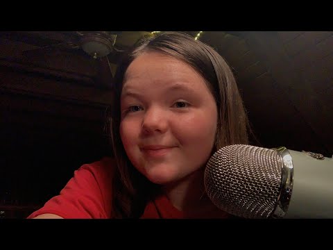 ASMR | First Video! { tapping , whispering , telling you about me! }