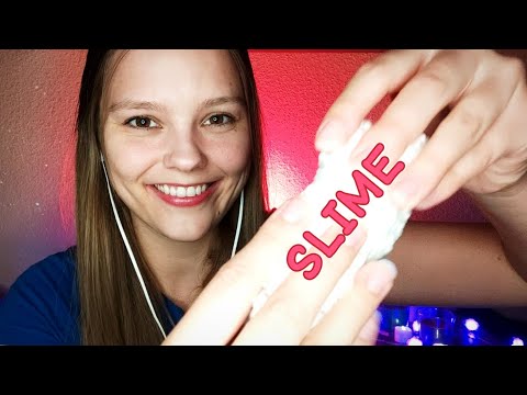 ASMR Slime Triggers from Ear to Ear