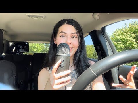 ASMR In My Car (up-close whispering)
