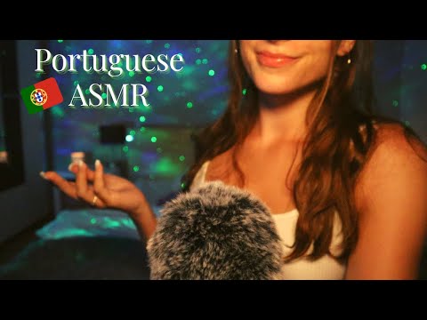 ASMR | Trying to Speak PORTUGUESE (Tingly Whispering and Hand Movements)