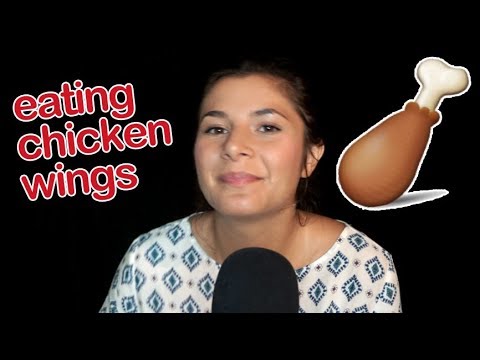 ASMR Mukbang Eating (More) Chicken Wings