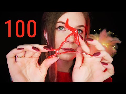 100 Triggers in 3 Minutes ASMR - Ultra Fast Triggers