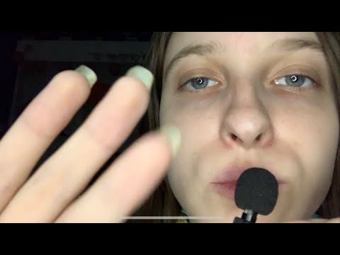 ASMR - Simple Mouth Sounds + Hand Movements