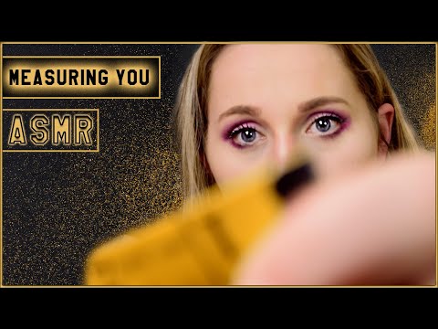 Measuring You ASMR || Personal Attention, Close Up (use headphones)