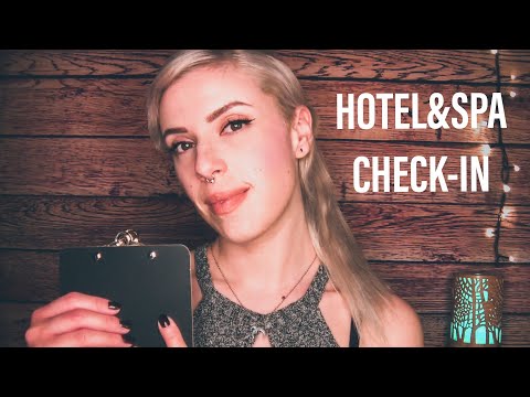Hotel & Spa Check-in: benvenuti al Tingly Hotel! 🧖🏻‍♀️💆🏻‍♂️ (ASMR roleplay)