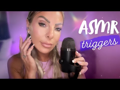 ASMR TRIGGERS You Love For Sleep NOW  Whispering With ASMR Clicky Mouth Sounds