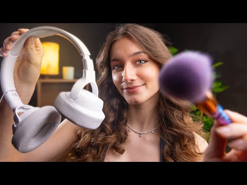 ASMR - Doing Your MakeUp With A Noise Canceling headset!