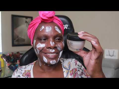 Total Effects 7 in One Firming Cream ASMR Skin Sounds
