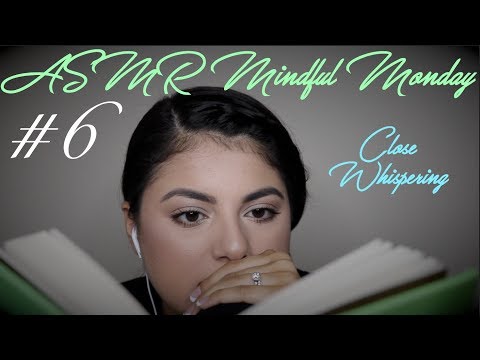 ASMR Mindful Monday #6: CLOSE UP Whisper & Reading | Amy Ali ASMR