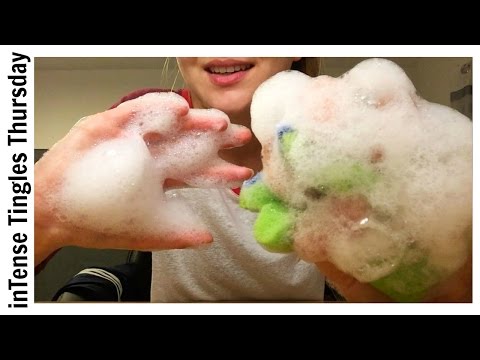 Binaural ASMR ♥ Thick Foam & Lather Sounds