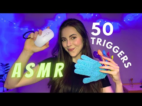 ASMR | 50 Triggers