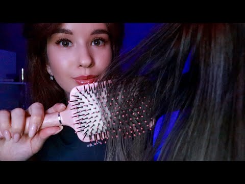 ASMR Сделаю тебе прическу I'll do your hair. Comb your hair