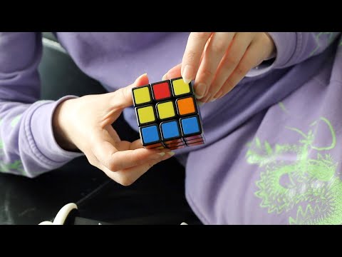ASMR Nail Tapping Rubik's Cube (No Talking)