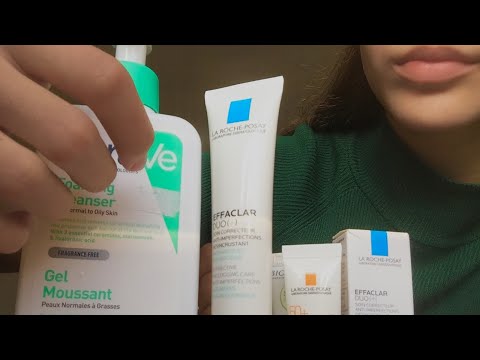 ASMR- FAST TAPPING ON SKINCARE PRODUCTS (first video!)