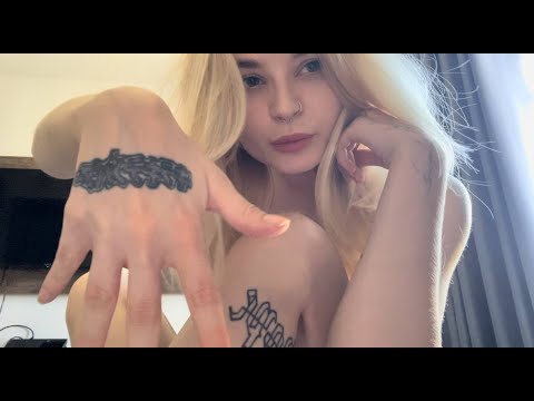 ASMR Мои Татуировки 🌿Tattoo Tour, Skin Scratching, Tracing  tattoo