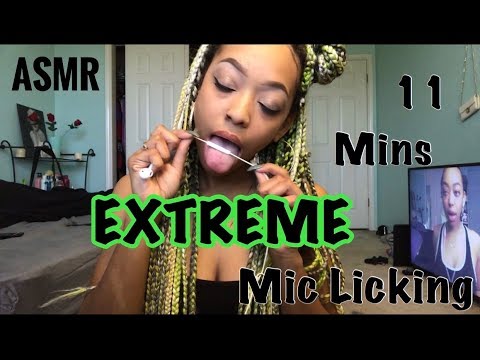 11 MINS OF EXTREME MIC LICKING/LIP SMACKING 🤯👅 | NO TALKING 🙅🏽‍♀️| DON’T MISS THIS ; MUST WATCH