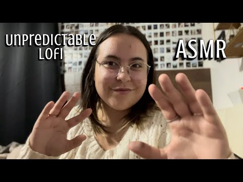 Fast & Aggressive Unpredictable Lofi ASMR Tapping, Scratching, Whispering, Lid Sounds