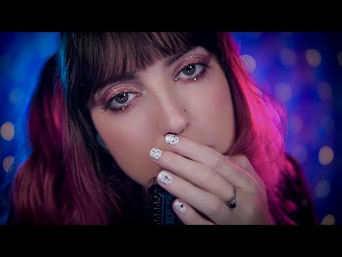 ASMR Cupped & Muffled Whispers (breathy and up close)