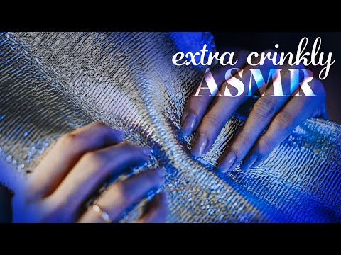 ASMR ~ Extra Crinkly ~ Sensitive Crinkles, Visual Triggers (mostly no talking) [4K]