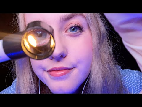 ASMR DR | There’s something in your eyes 👀 [lights & gloves]