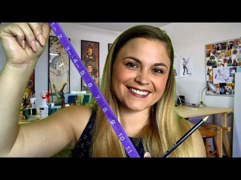 [ASMR] Measuring You For A Portrait Role Play