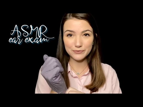 ASMR Ear Examination and Cleaning 💧 Soft Spoken Roleplay