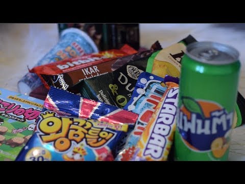 ASMR Short 20: MunchPak Unboxing with Soft and Hard Crinkles and Tongue Clicks