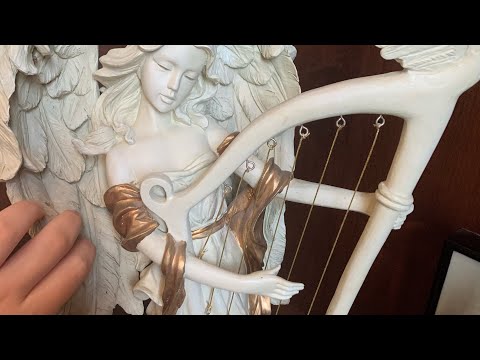 ASMR tapping on antiques and vintage items