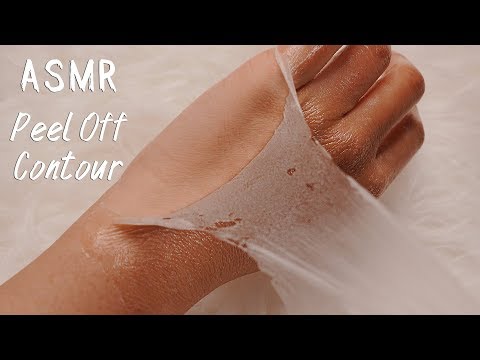 Peel off the Skin ASMR 피부껍질벗기기(liquid glue)[No talking] asmr,꿀꿀선아,suna asmr,音フェチ