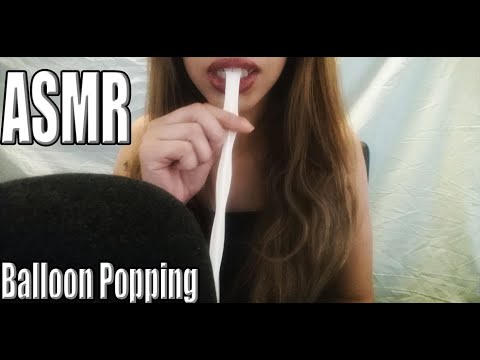 {ASMR} Balloon popping | Tapping
