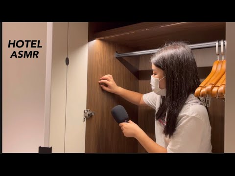 ASMR IN HOTEL ROOM ❗️ (Public) / Fast Tapping , Scratching