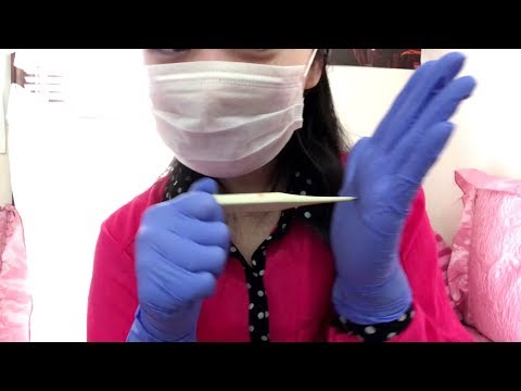 ASMR Taking Care of You *ROLEPLAY* (Do you have a cold? fever?)