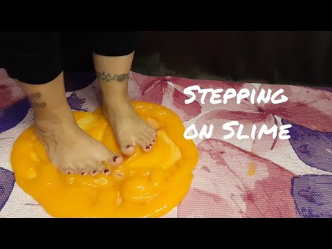 ASMR Stepping on Slime