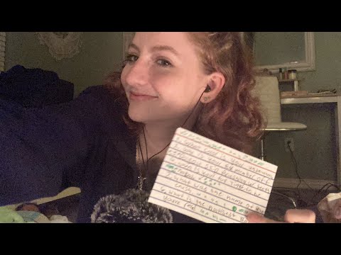 ASMR| asking you personal/￼ appropriate questions