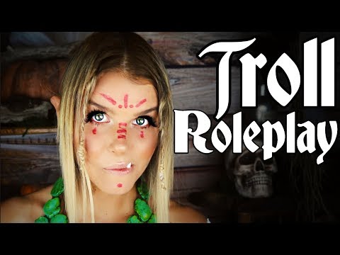 A Troll Rescues You/ASMR Troll Roleplay/Soft Spoken Personal Attention Scottish Accent /Paper Sounds