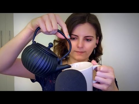 Tea Time ASMR | Soft Spoken Rambling, Crinkling, Tapping, and Making You Tea! 🍵