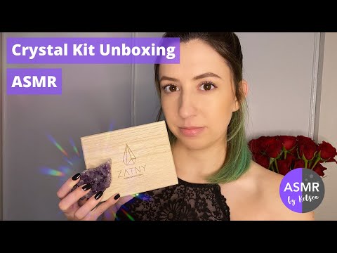 ASMR | Crystal Kit Unboxing (chatty whispers)