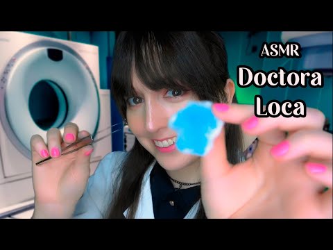 ⭐ASMR [Sub] El Peor Examen Médico Parte 3 👩‍⚕️ Roleplay Doctora Loca