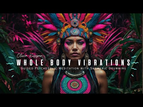 DEEP Shamanic Drumming Guided Meditation to Melt You! Higher Consciousness | Psychedelic Visuals
