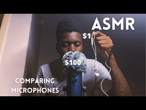 ASMR $100 Microphone Vs $1 Microphone #asmr